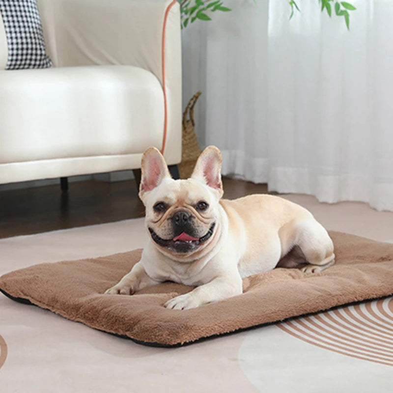 Plush Heated Sleeping Mat For Pets