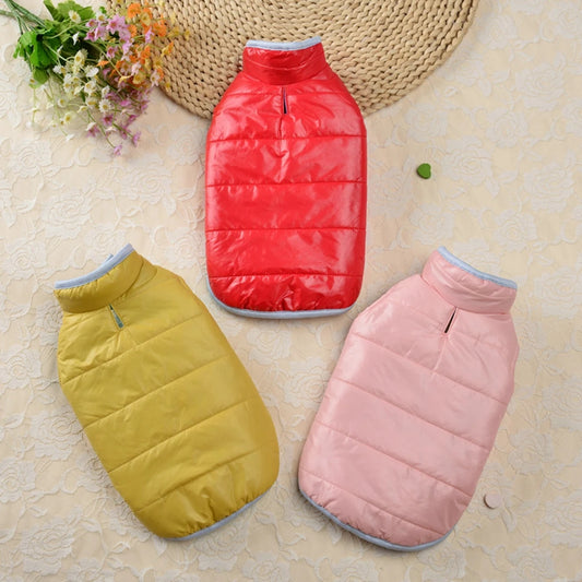 Small Dog Double-Sided Winter Jacket -  Waterproof, Comfortable