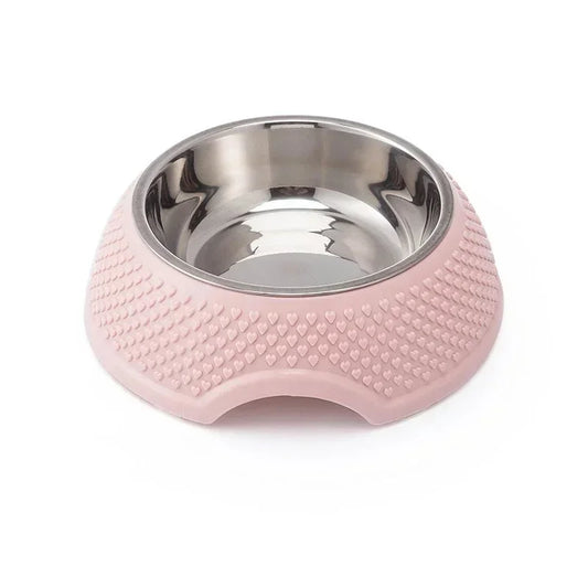 Stainless Steel Pet Tableware Sealed Feeding Bowl