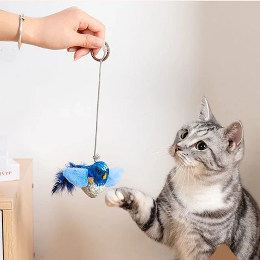 Indoor Interactive Birds Toy For Cats
