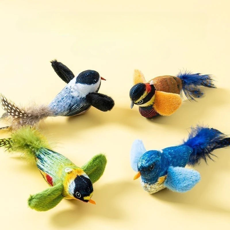 Indoor Interactive Birds Toy For Cats