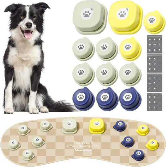 Talking Button, Mat Communication, Rechargeable, Voice Recording