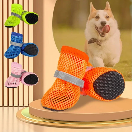 Non-slip Breathable Wear-resistant Dog Boots