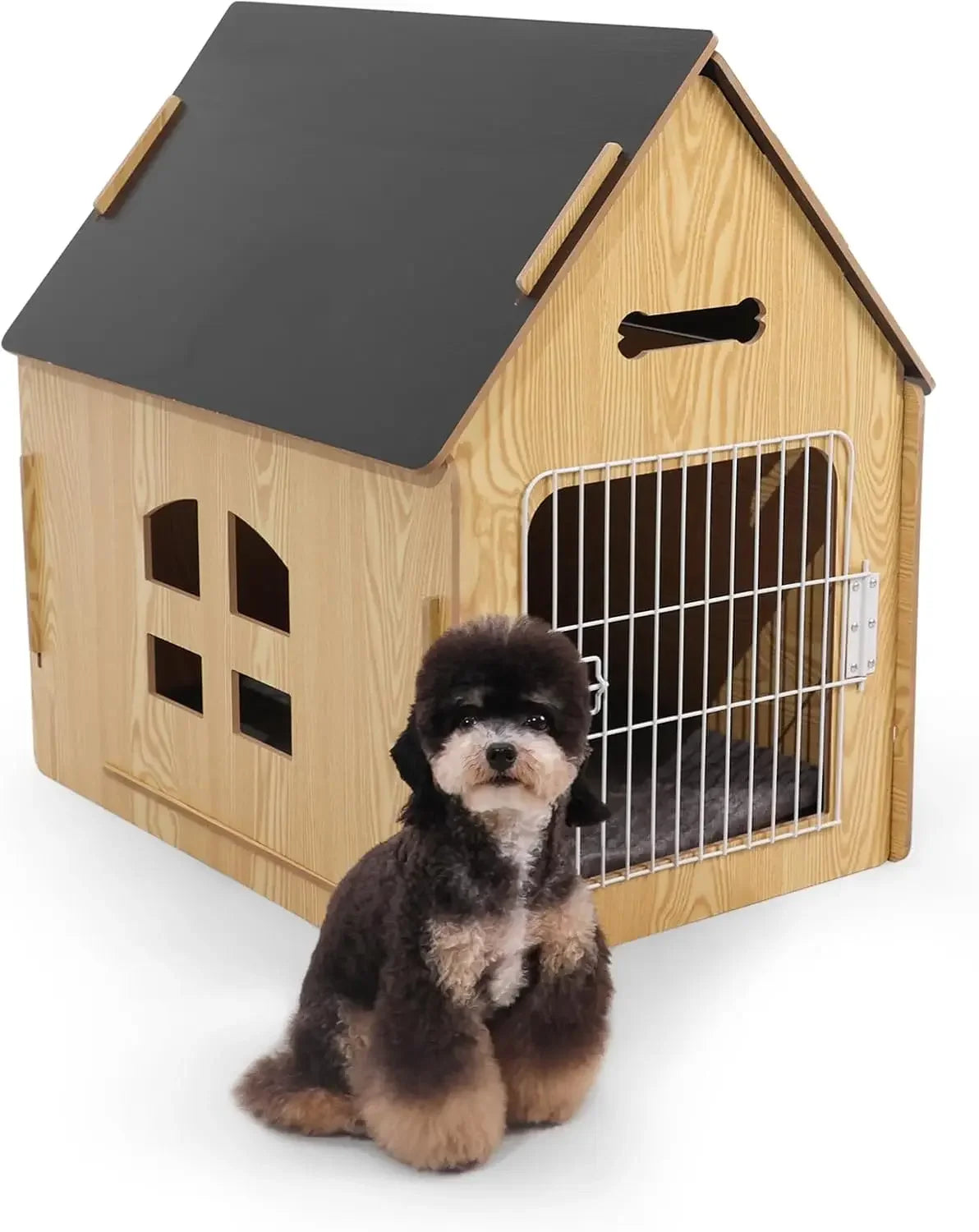Indoor Wooden House For Small Pets, Cozy
