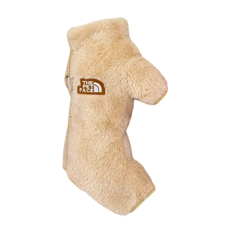 Warm Winter Overalls Jumpsuit With Zipper - Pets