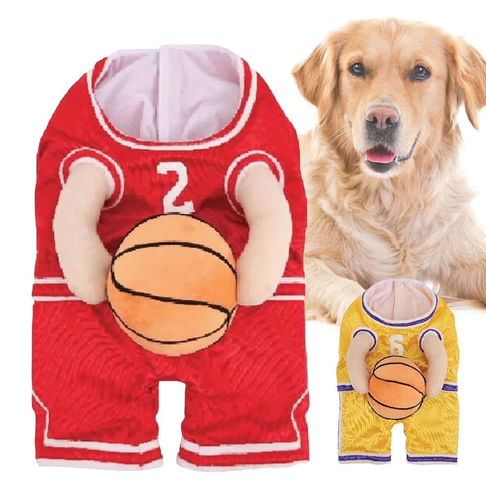 Dog Basketball Player Costume - Halloween, Funny