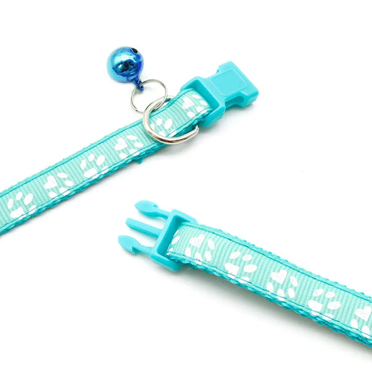 12 Piece Mix Color Collars With Bell