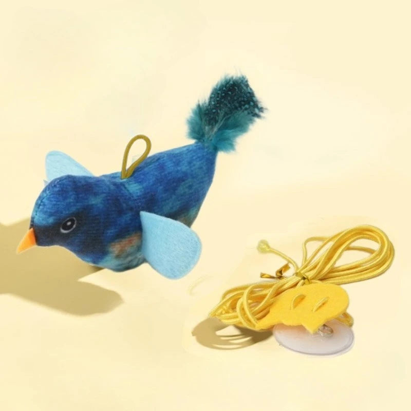 Indoor Interactive Birds Toy For Cats