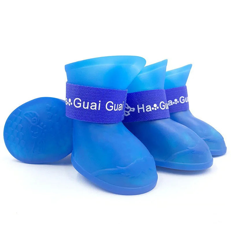 Anti-Slip Rubber WaterProof Boots For Pets