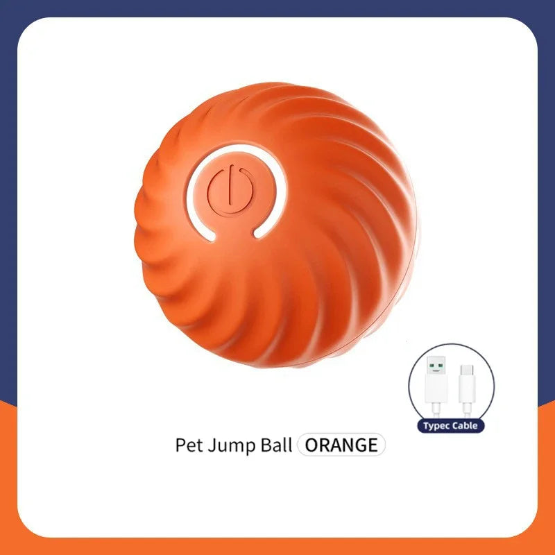Electronic, Moving, Bouncing Ball For Pets - Automatic