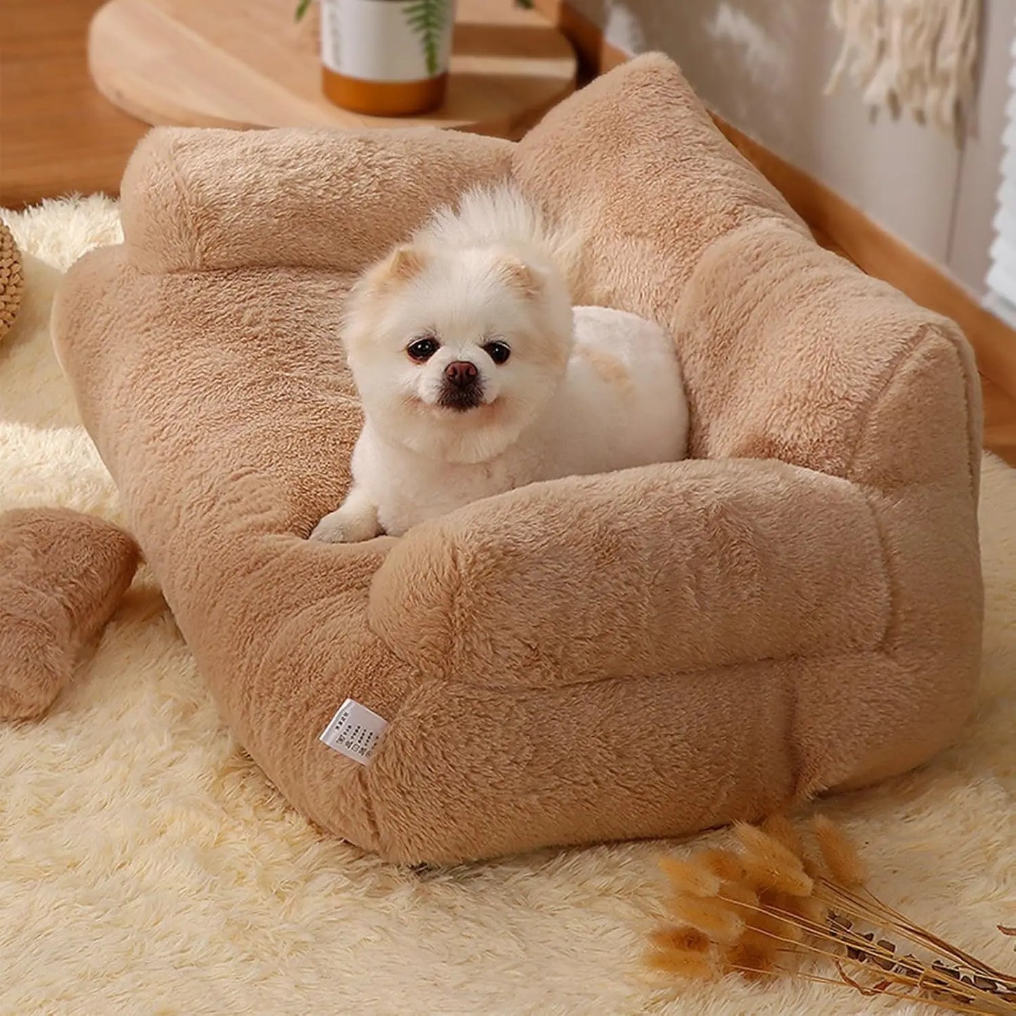 Plush Sofa Bed For Small Pets - Washable