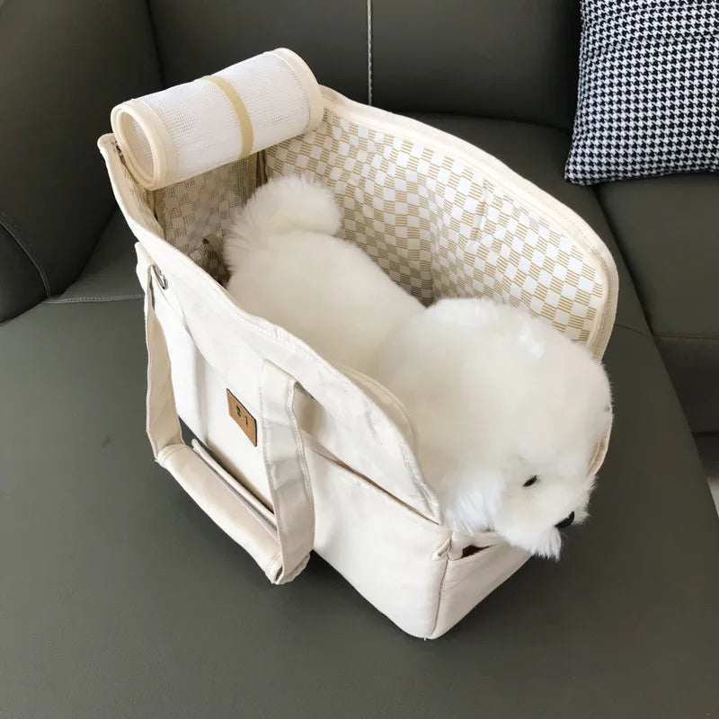 Portable Shoulder Handbag Carrier For Small Pets