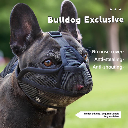 Breathable Muzzle For Short-Snouted Dogs