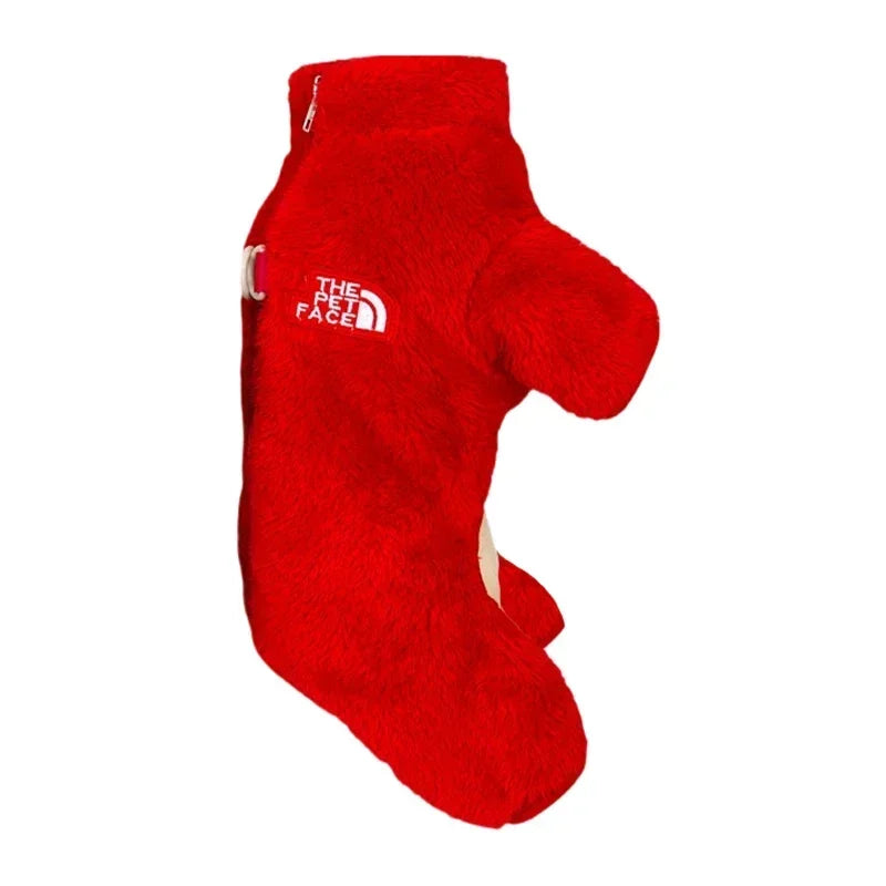 Warm Winter Overalls Jumpsuit With Zipper - Pets