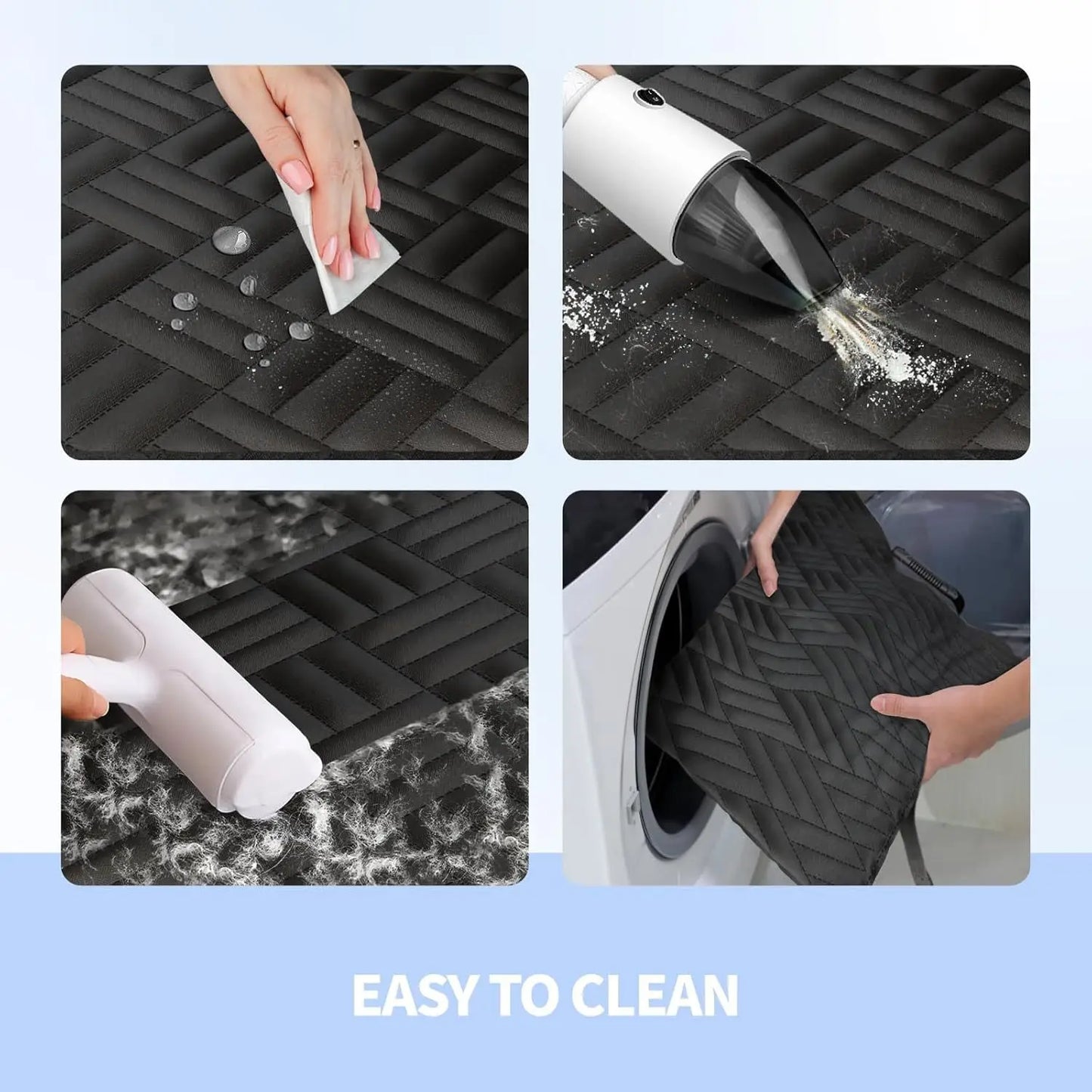 Dog Car Seat Cover For Back Seat - Waterproof