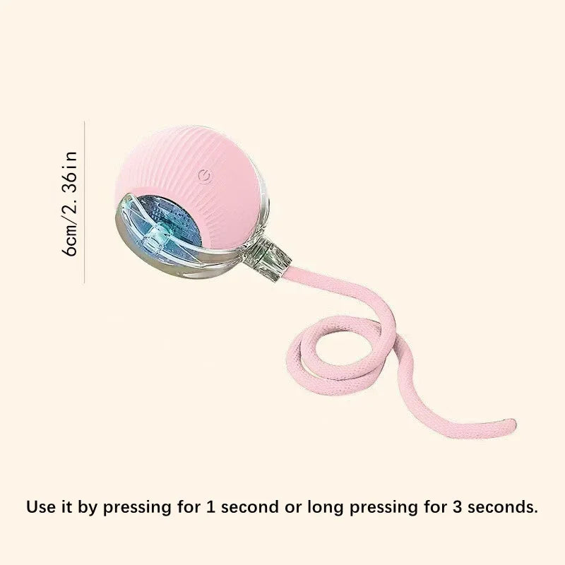 Electronic, Moving, Bouncing Ball For Pets - Automatic