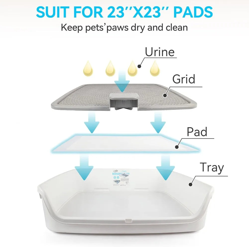 Pee Pad Holder Tray - Small/Medium/Large Dog