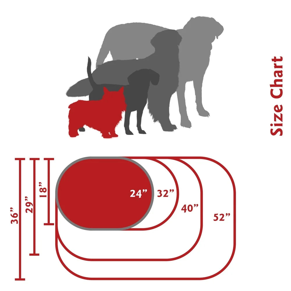 Comfortable Washable Dog Bed With Spine Support