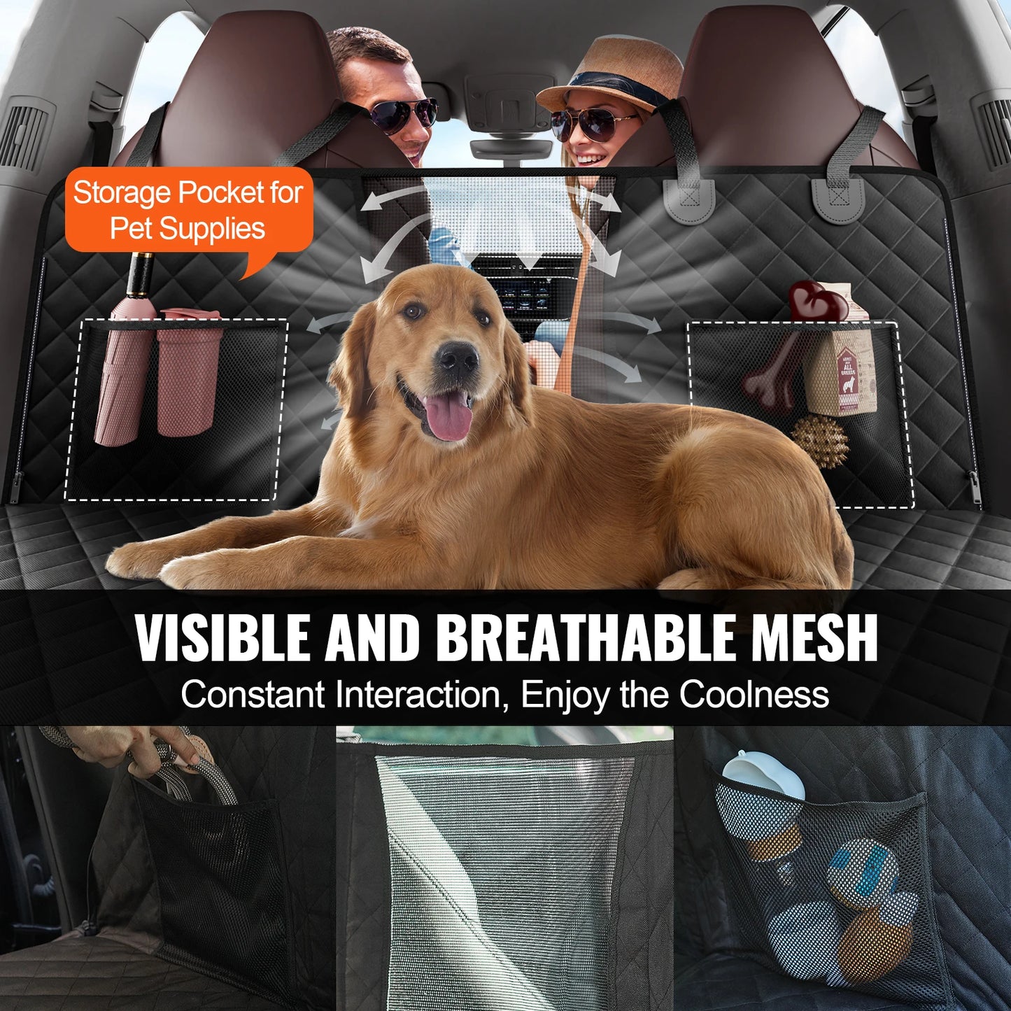 Back Seat Extender For Dogs Hammock - Cover