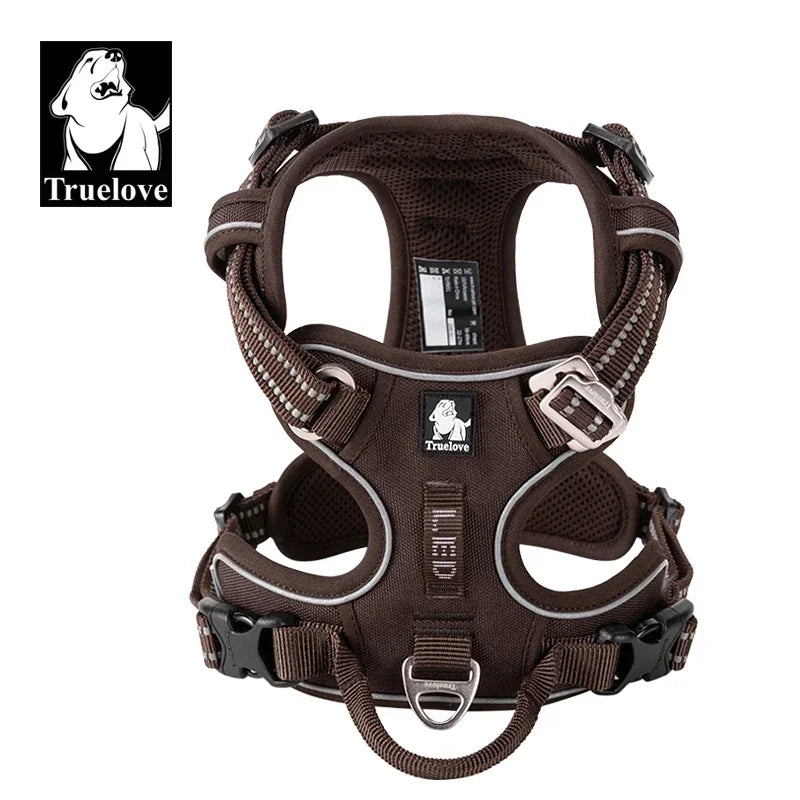 Adjustable Camouflage Reflective Nylon Dog Harness