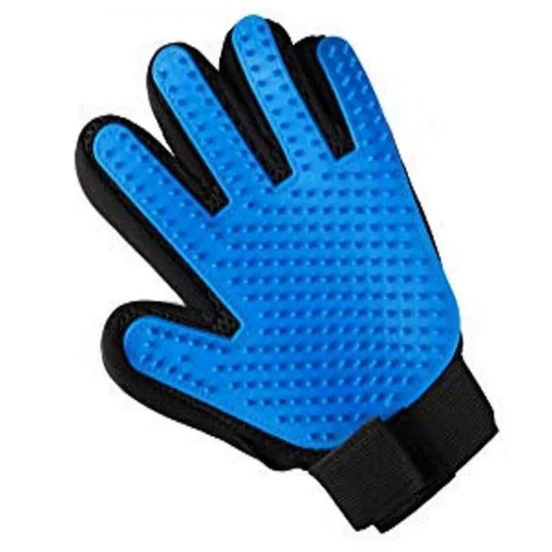 2-Sided De-Shedding Grooming Gloves For Pets