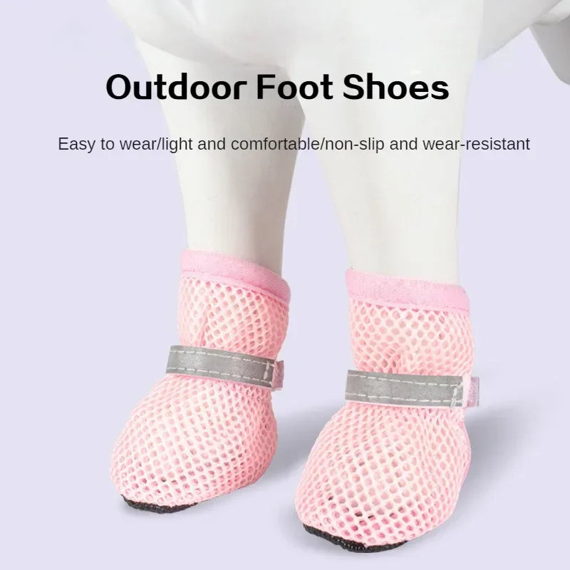 Non-slip Breathable Wear-resistant Dog Boots