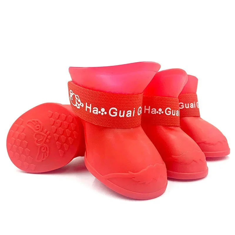 Anti-Slip Rubber WaterProof Boots For Pets
