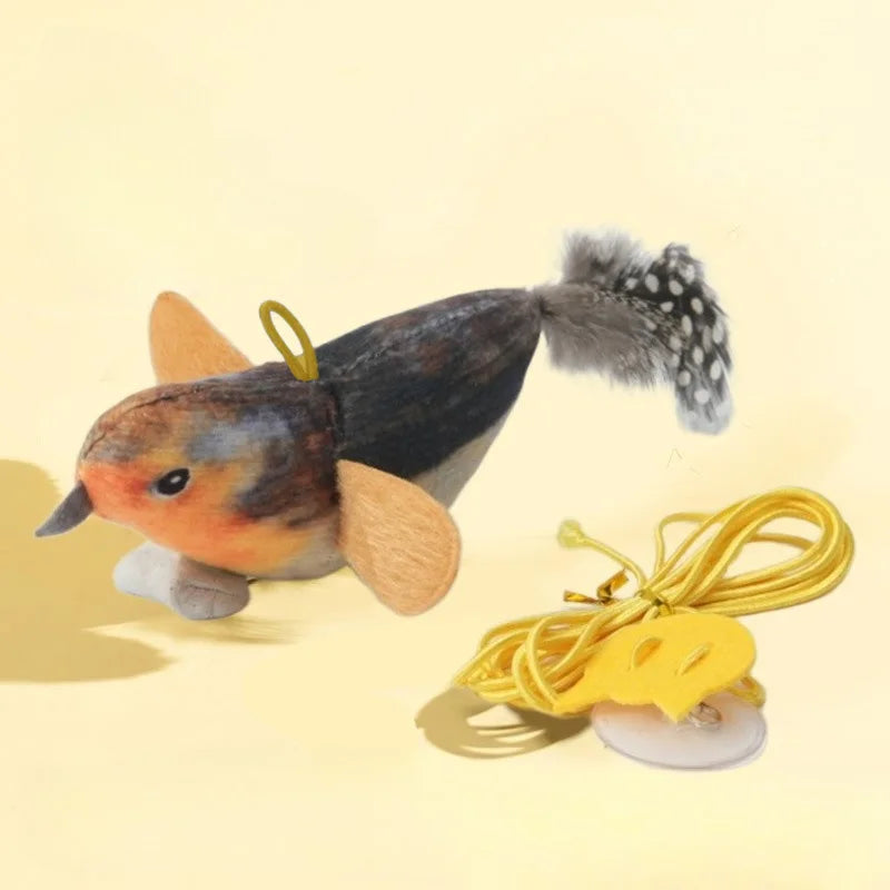 Indoor Interactive Birds Toy For Cats