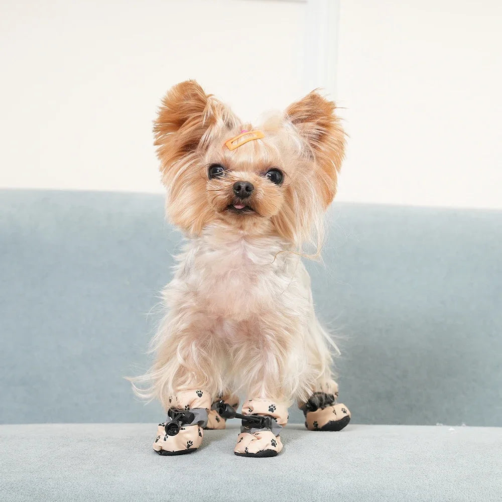 Soft Adjustable Shoes For Pets -  Anti-Slip, Socks