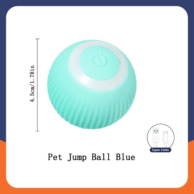 Electronic, Moving, Bouncing Ball For Pets - Automatic