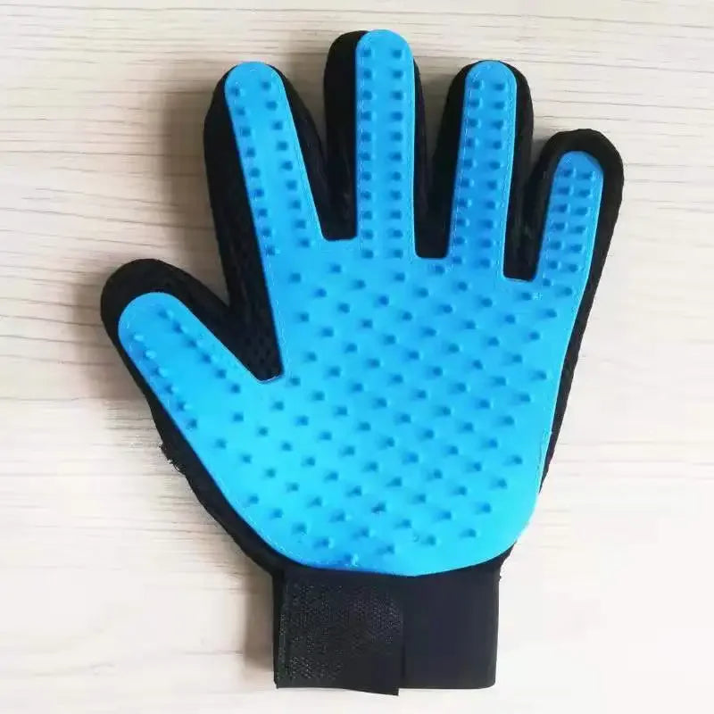 2-Sided De-Shedding Grooming Gloves For Pets