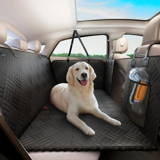 Dog Car Seat Cover For Back Seat - Waterproof