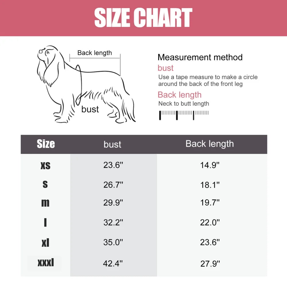 Warm Winter Fleece Pajamas Jumpsuit For Dogs