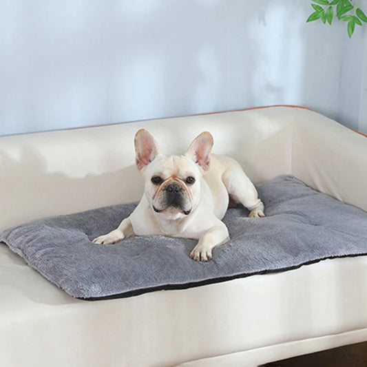Plush Heated Sleeping Mat For Pets