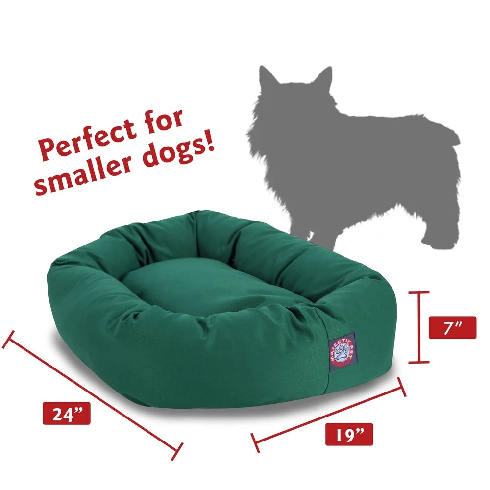 Comfortable Washable Dog Bed With Spine Support