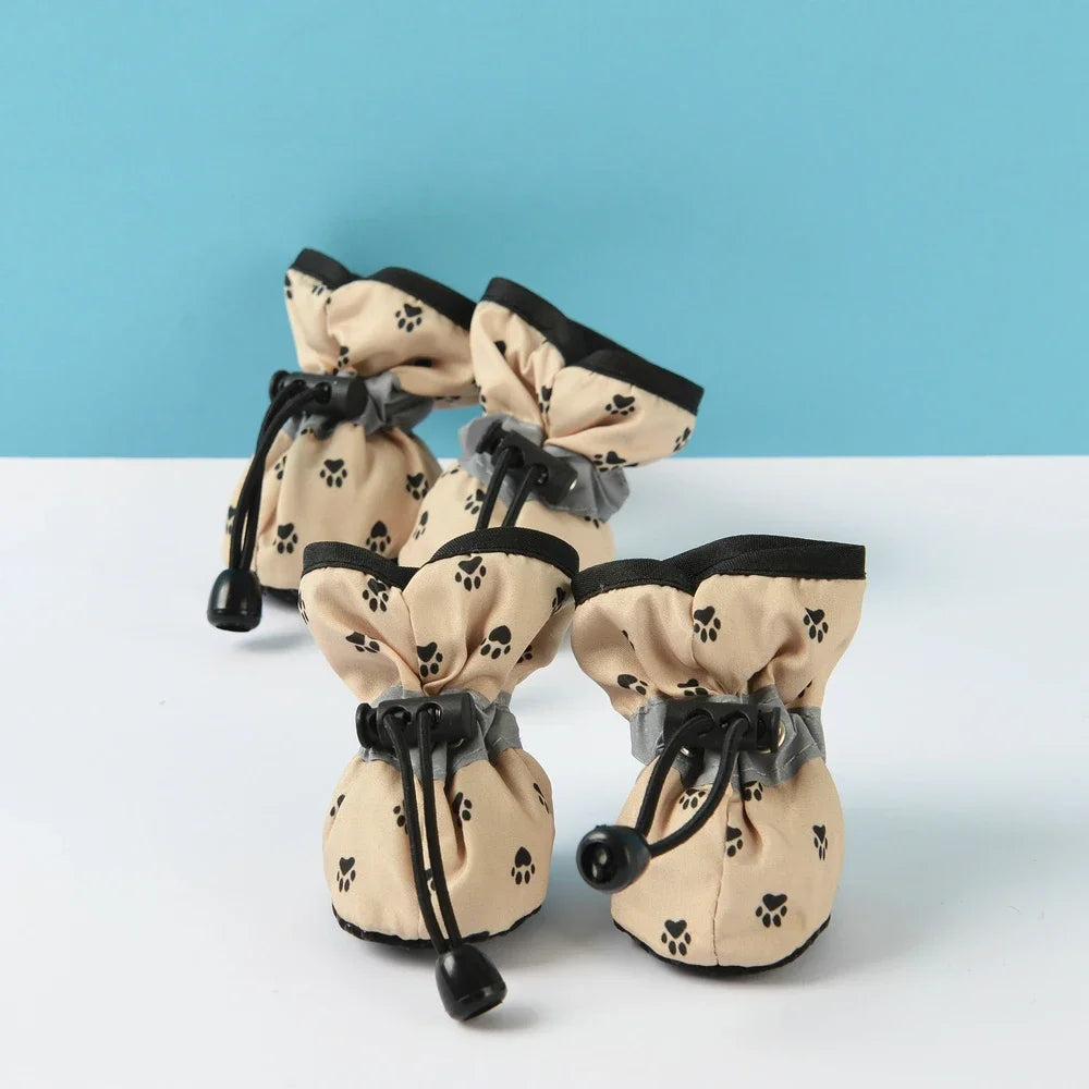 Soft Adjustable Shoes For Pets -  Anti-Slip, Socks