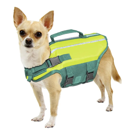 Small Pet Flotation Life Jacket With Safety Handle
