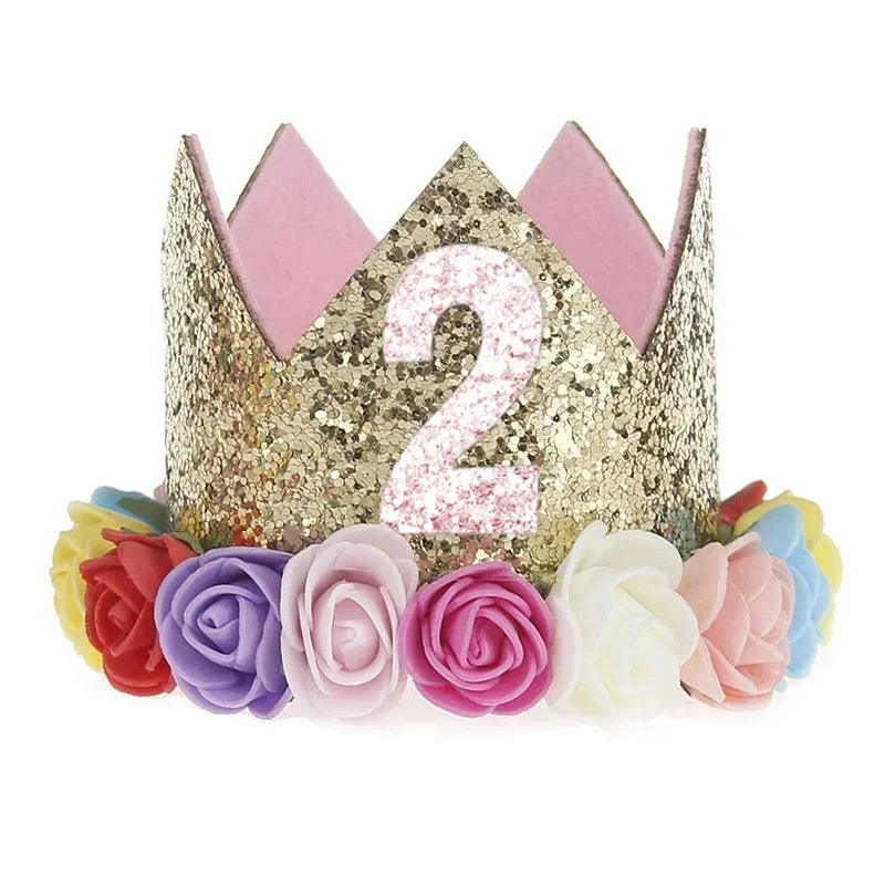 1st 2nd 3rd Year Birthday Party Hats