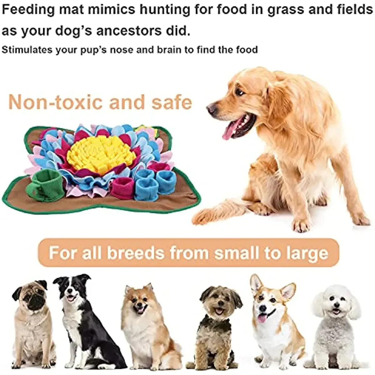 Pet Training Mat-Anti Choking, Feeding