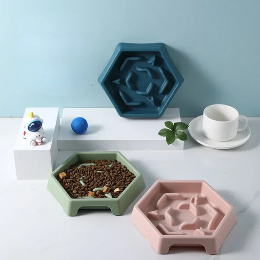 Anti Choking Slow Food Bowl For Small Pets