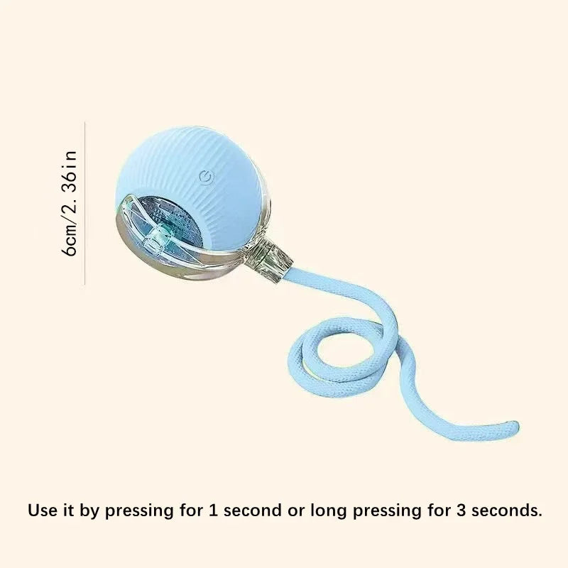 Electronic, Moving, Bouncing Ball For Pets - Automatic