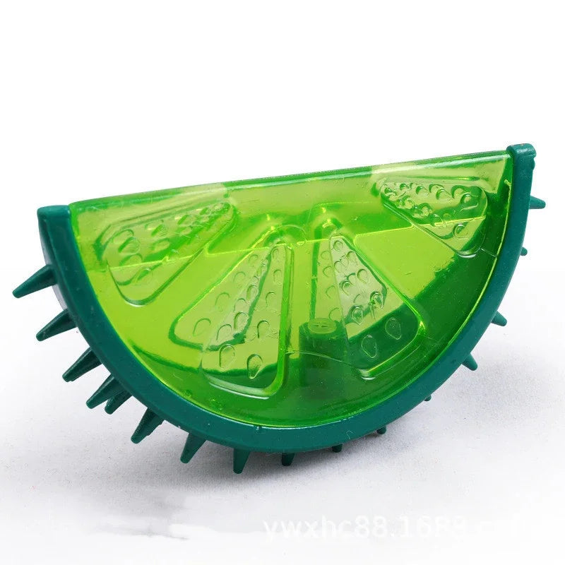 Pet Cooling Chew Toy, Reusable, Frozen Fruit Shape
