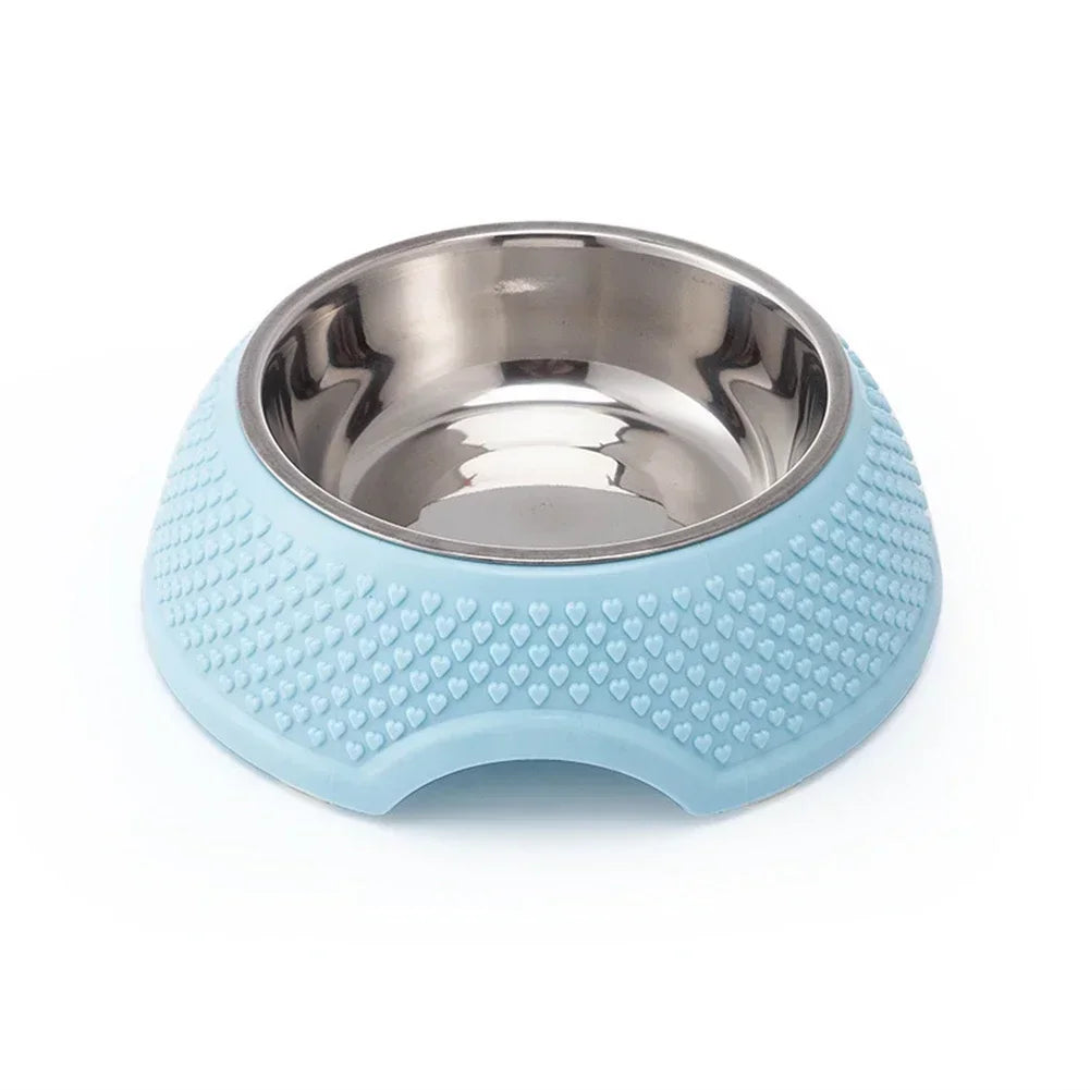 Stainless Steel Pet Tableware Sealed Feeding Bowl