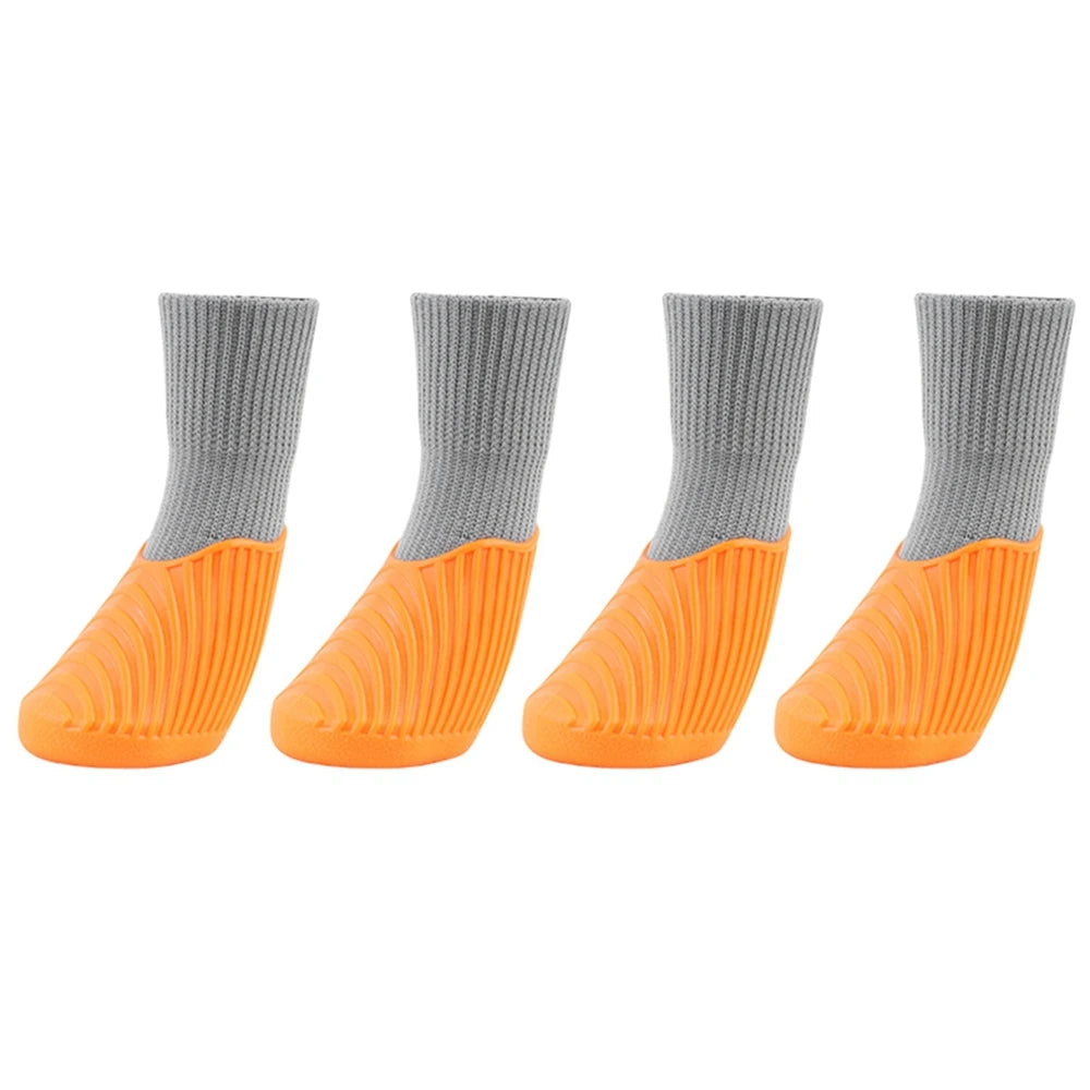 4 Piece Waterproof Anti-Slip Boots For Dogs