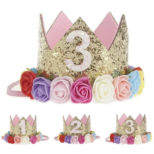 1st 2nd 3rd Year Birthday Party Hats
