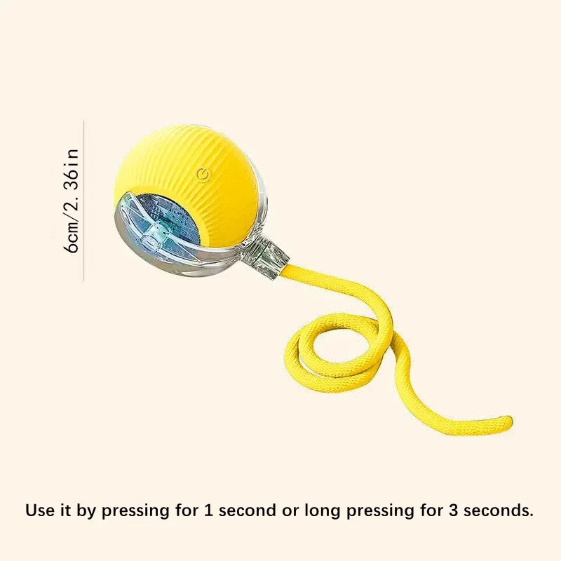 Electronic, Moving, Bouncing Ball For Pets - Automatic