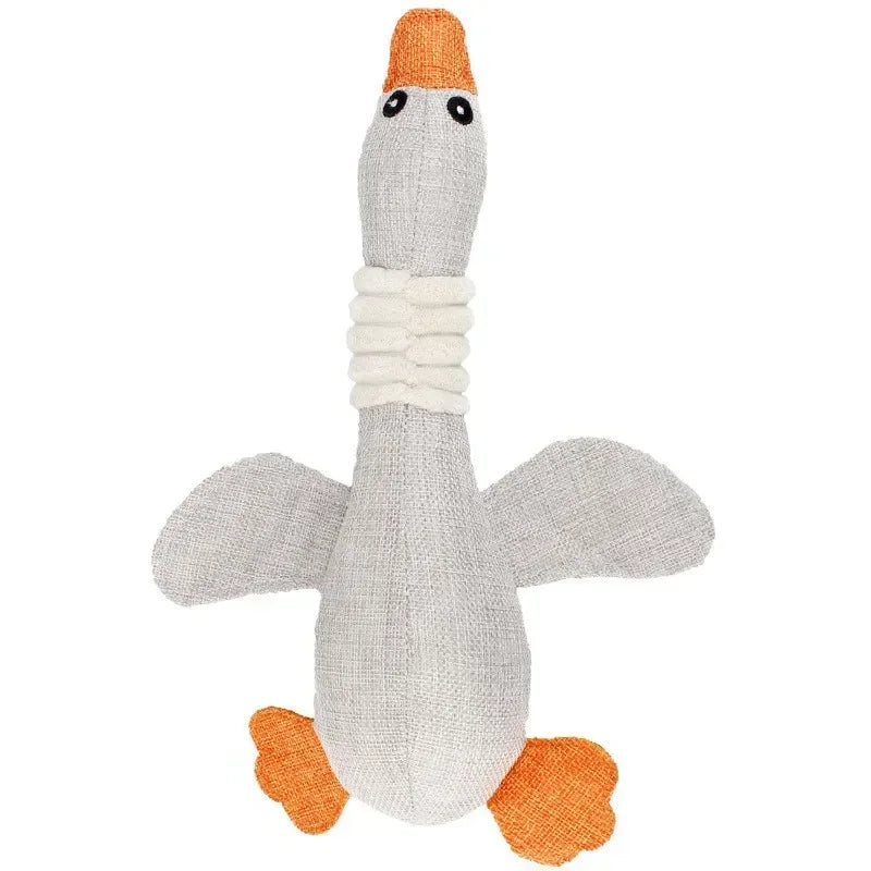 Duck Dog Toy For Aggressive Chewers, Squeaky