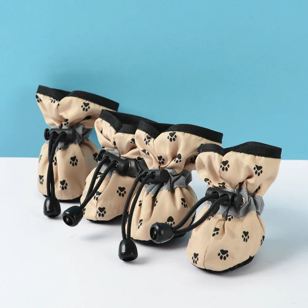 Soft Adjustable Shoes For Pets -  Anti-Slip, Socks