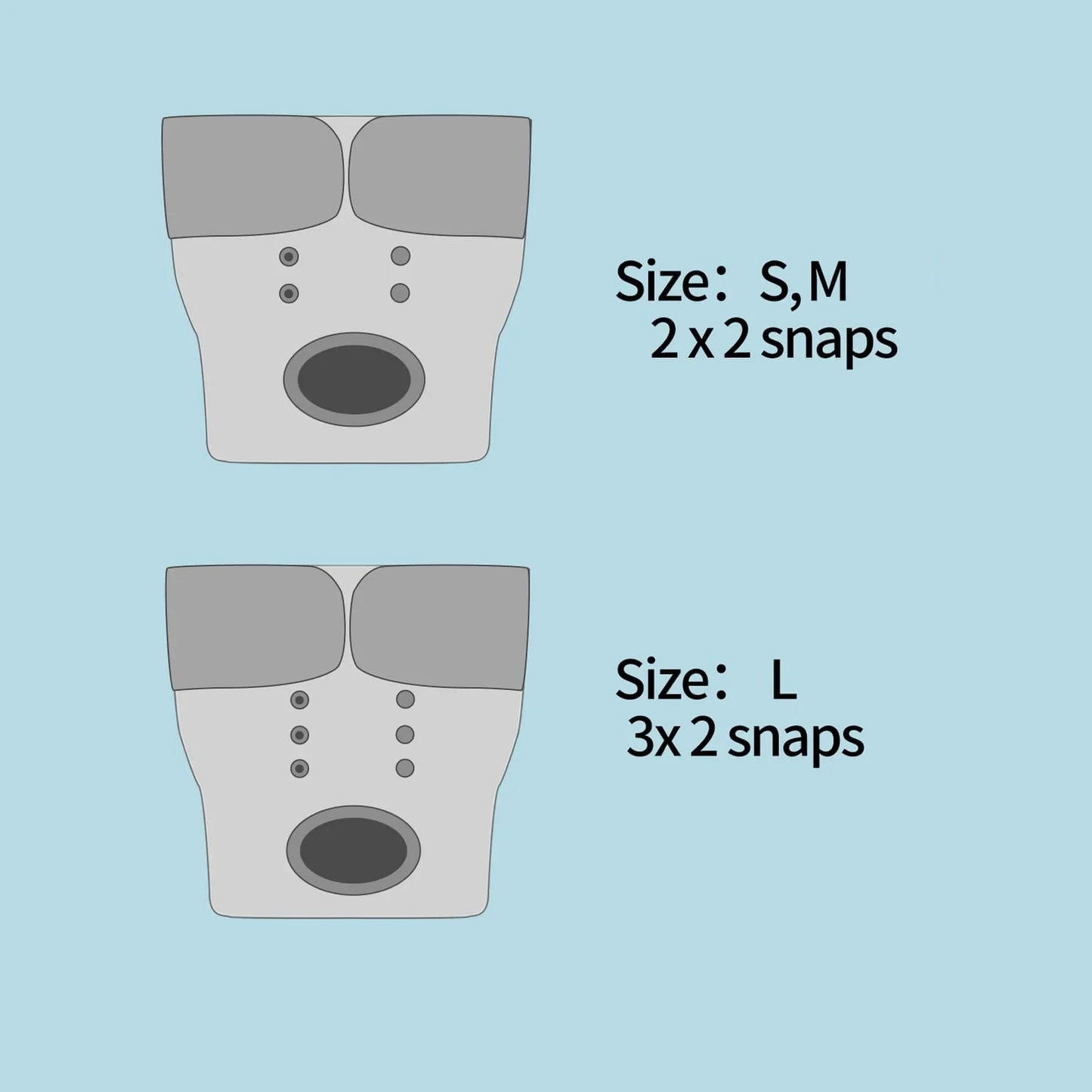 1Piece Reusable Female Dog Diaper, Different Sizes