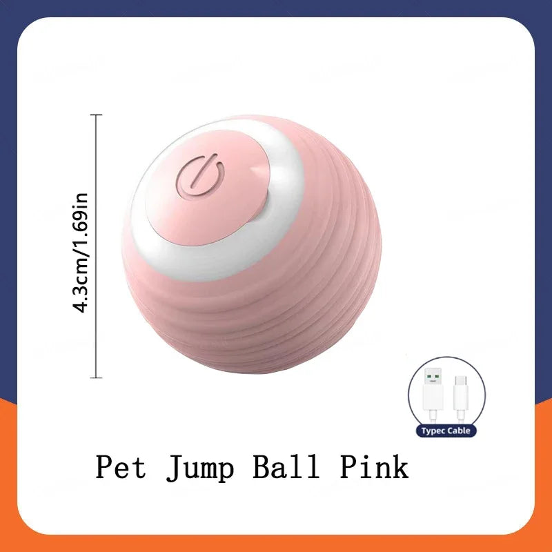 Electronic, Moving, Bouncing Ball For Pets - Automatic